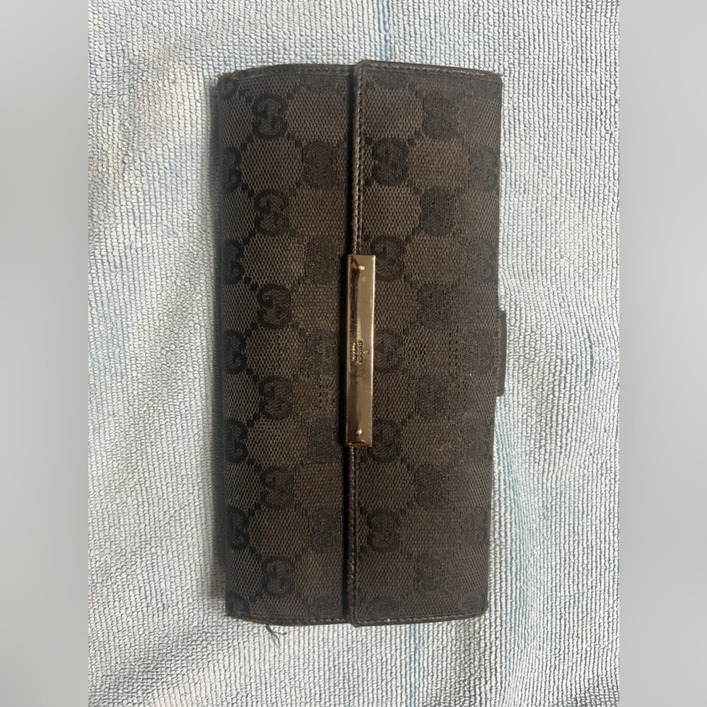 Vintage Gucci Black wallet